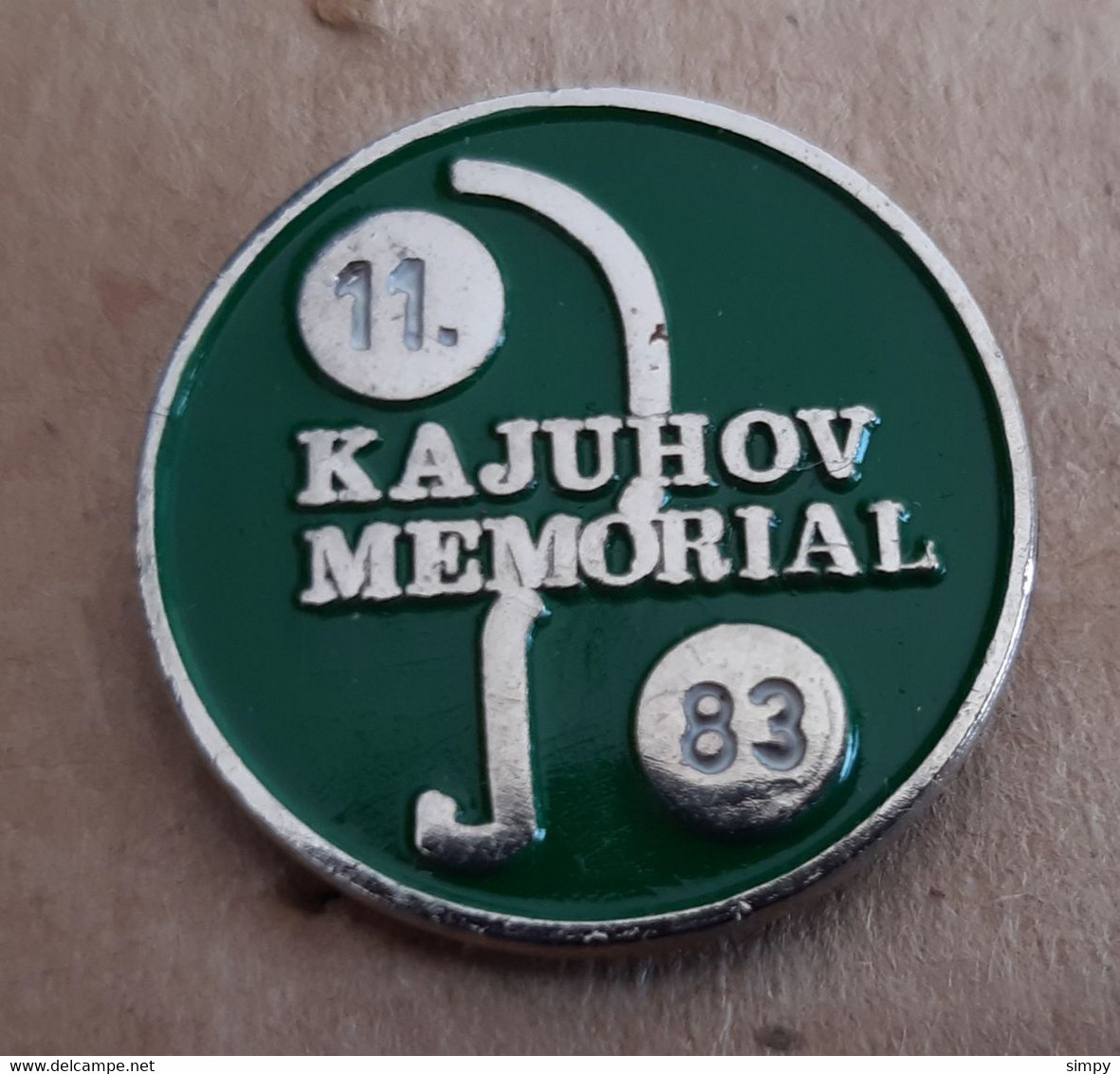 Table Tennis Tournament 11. Kajuhov Memorial  1983 Slovenia Pin Badge - Tischtennis
