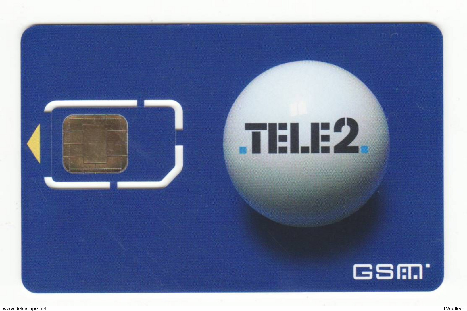 LATVIA Tele2 GSM SIM MINT Ball 2 - Lettland