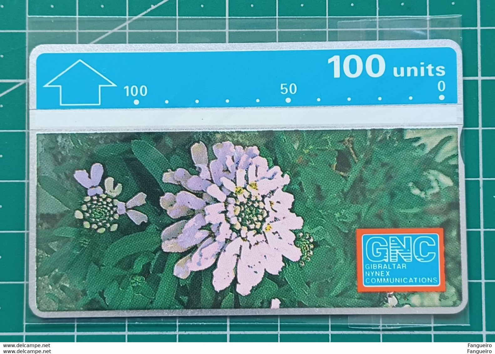 GIBRALTAR MINT PHONECARD FLOWER 230A - Gibilterra