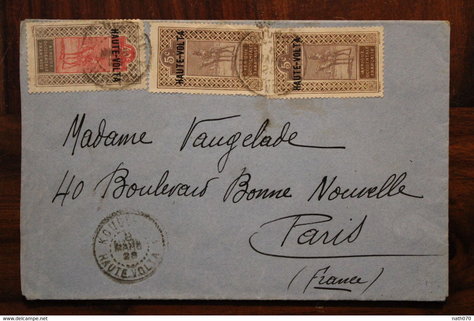 1928 Haute Volta France Cover Colonie - Briefe U. Dokumente