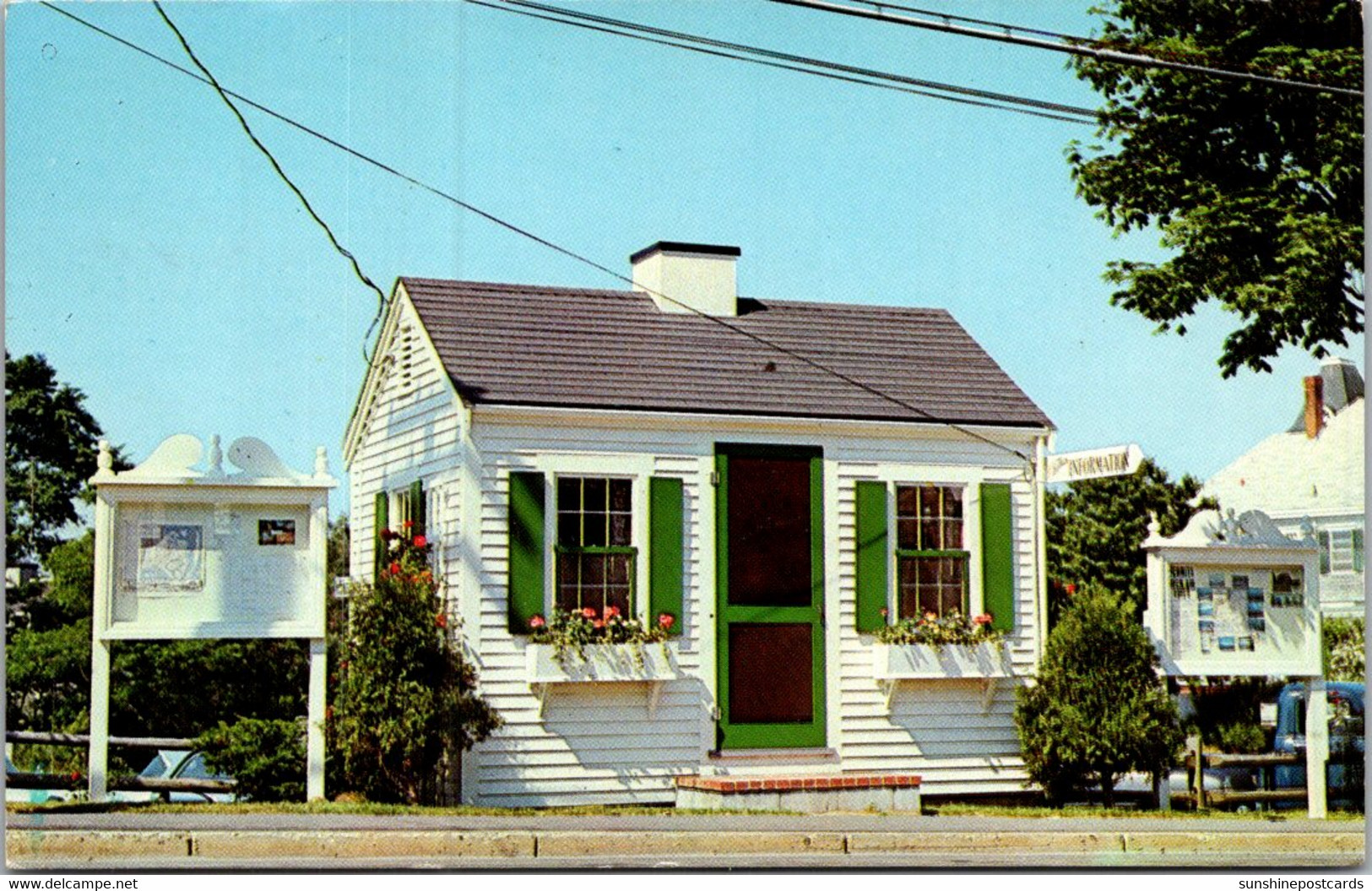 Massachusetts Cape Cod Chatham Information Booth 1964 - Cape Cod