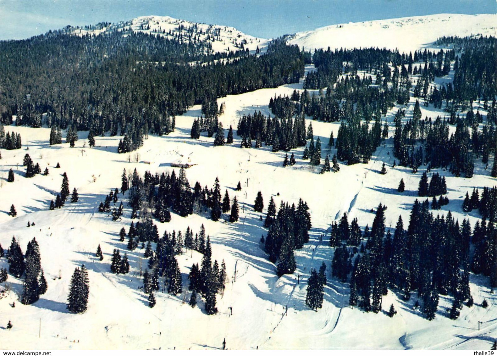 La Dôle La Rippe Chéserex Gingins Saint St Cergue Cergues Les Rousses Prémanon Ski Téléski - Chéserex