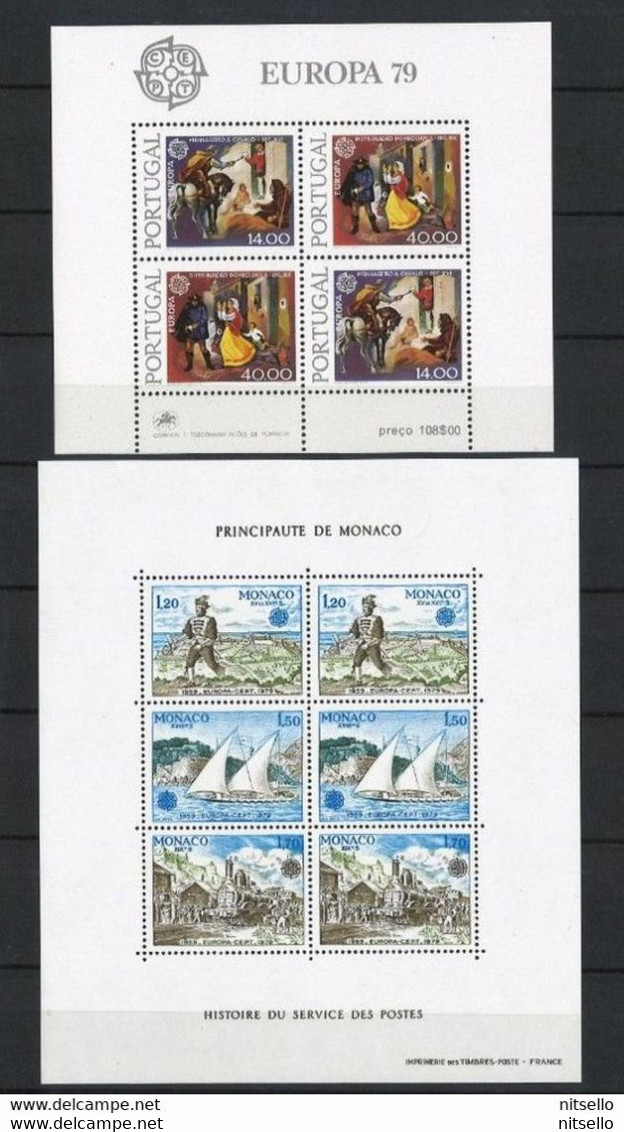 AÑOS COMPLETOS // (C475)  EUROPA CEPT  AÑO 1979 **MNH (3 SCANS)  COTE: 157€   ¡¡¡ OFERTA - LIQUIDATION - JE LIQUIDE !!! - 1979