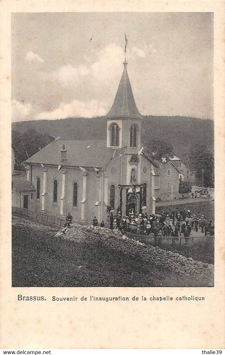 Lac De Joux Le Brassus Le Chenit Souvenir Inauguration église - Le Chenit