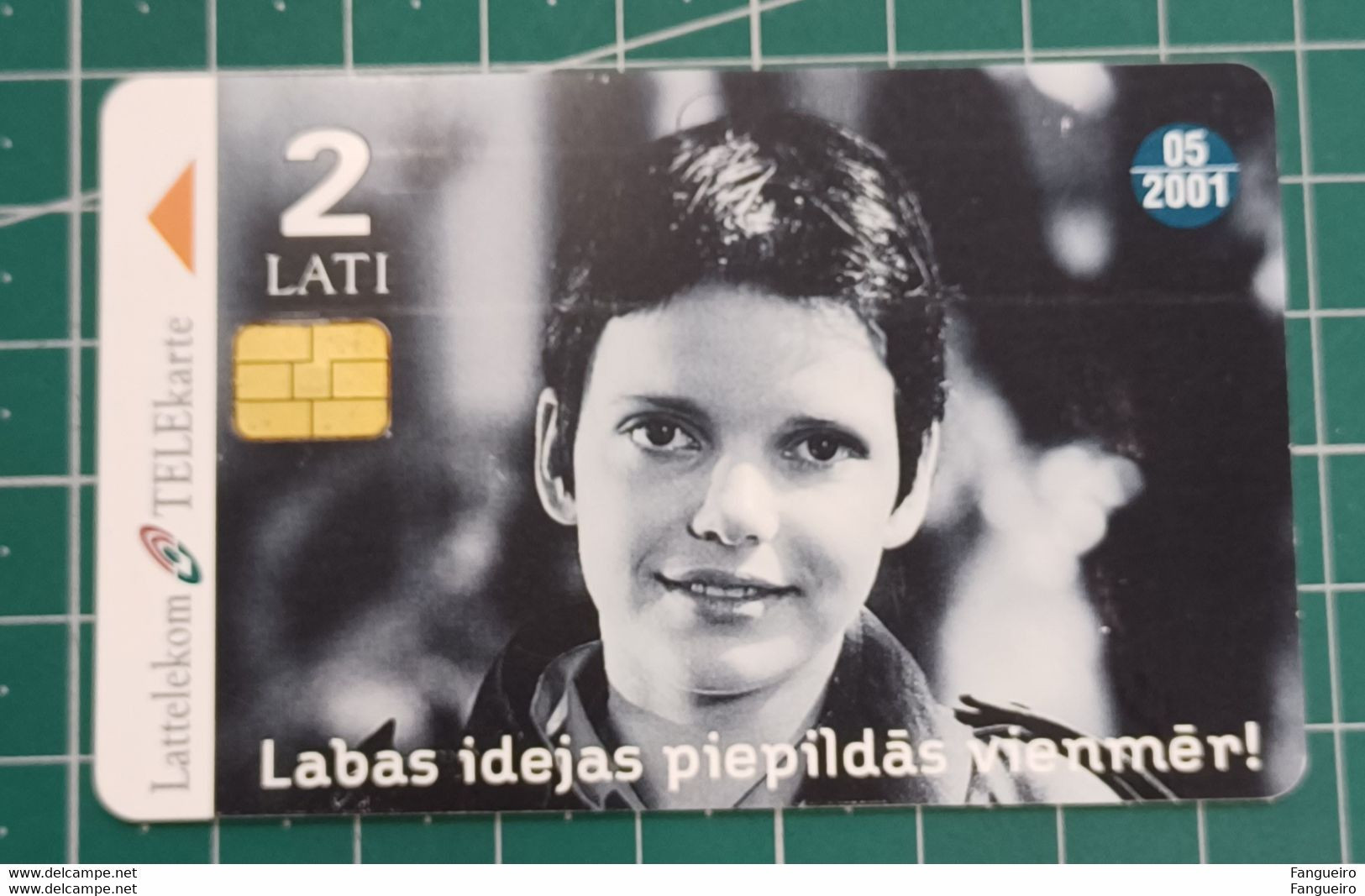 LATVIA USED PHONECARD WOMAN - Lettonie