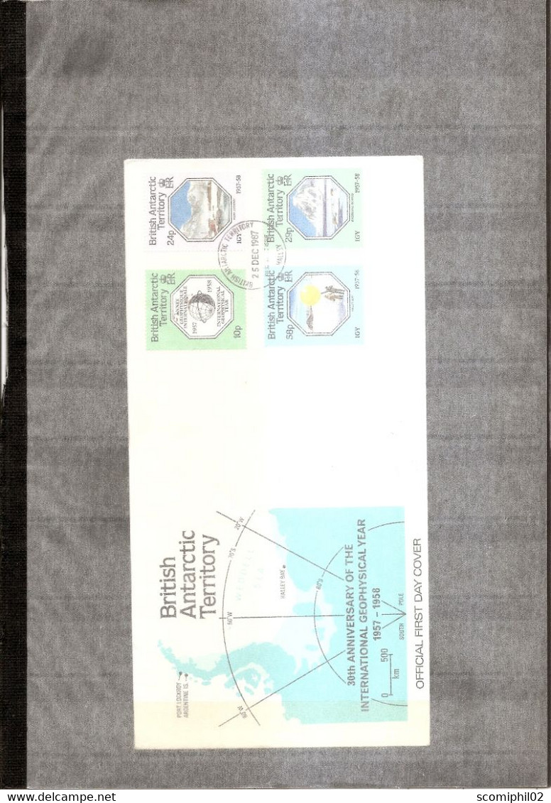 BAT - Année Géophysique ( FDC De 1987 à Voir) - FDC