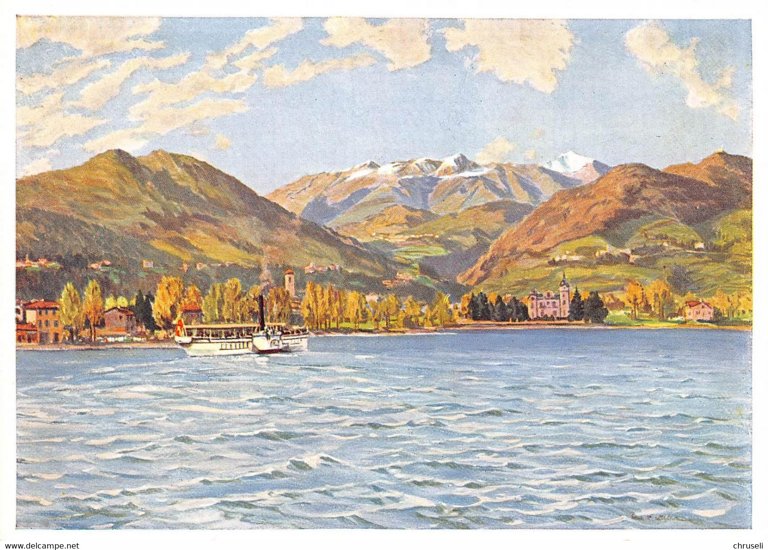 Lago Die Lugano Caslano - Malcantone  Probenius SA Basel - Caslano