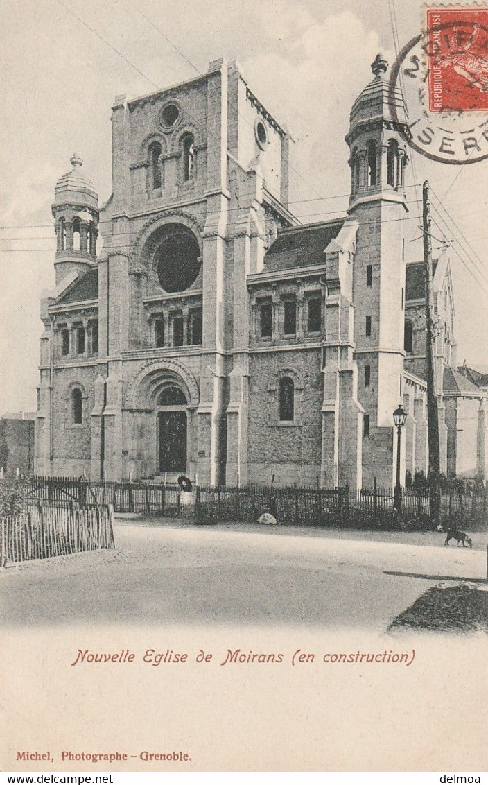 Nouvelle église De Moirans  ( En Construction ) B - Moirans