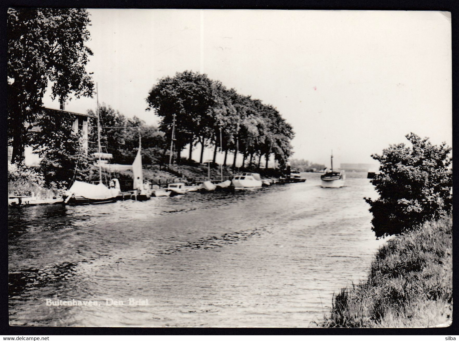 Netherlands 1973 / Buitenhaven,  Den Briel, Brielle / Ship, Boats - Brielle