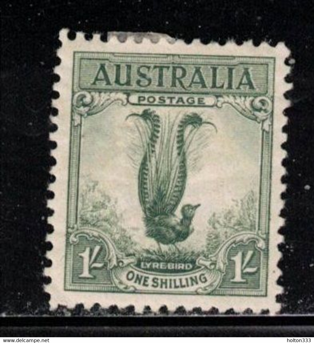 AUSTRALIA Scott # 141 MHR - Lyre Bird - Hinge Remnant CV $42.50 - Nuevos