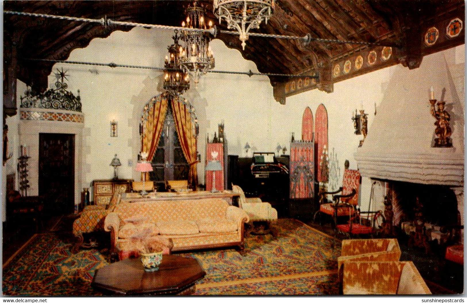 California Death Valley Scotty's Castle The Music Room - Death Valley