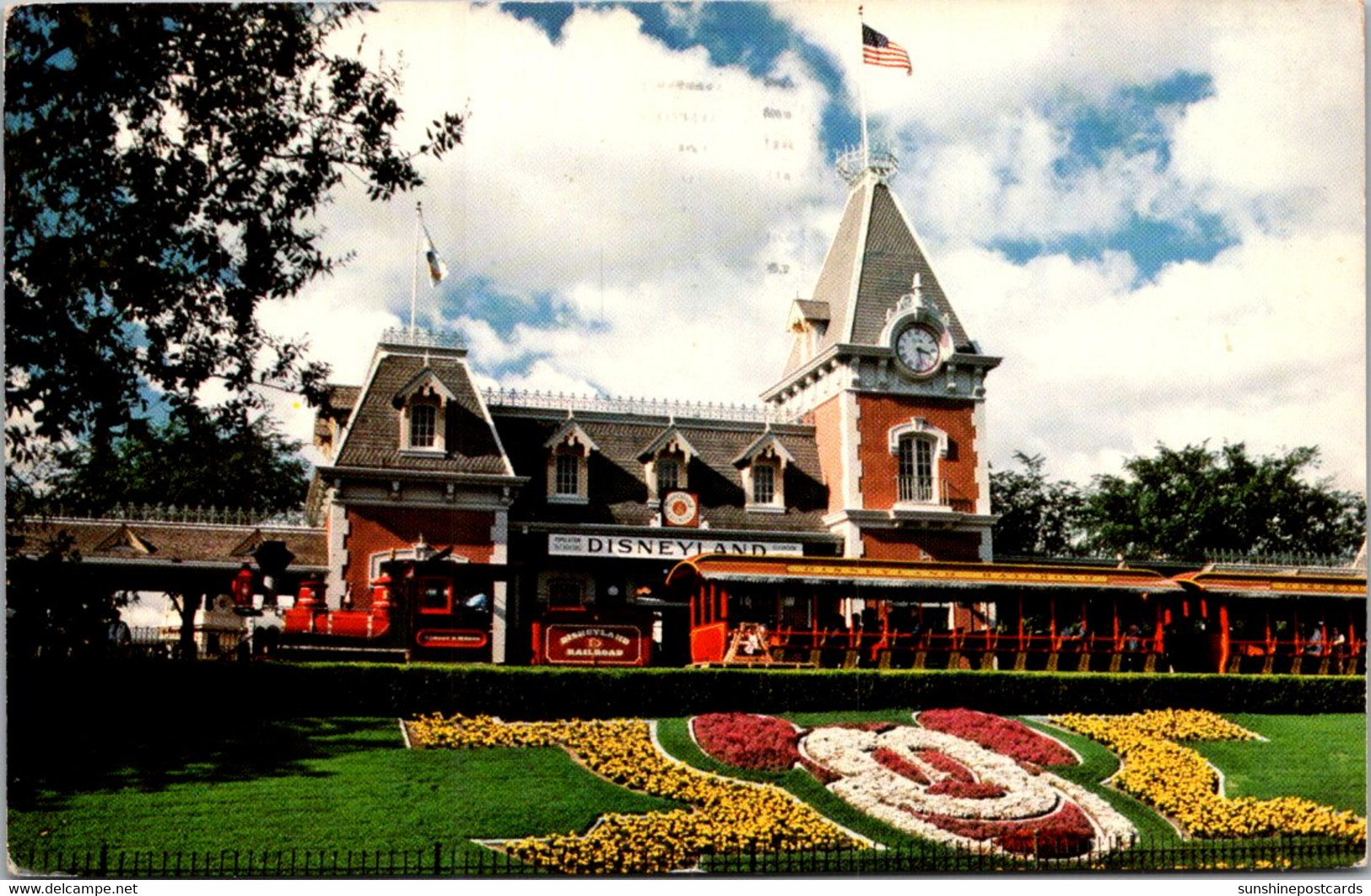 California Anaheim Disneyland Santa Fe And Disneyland Depot 1978 - Anaheim