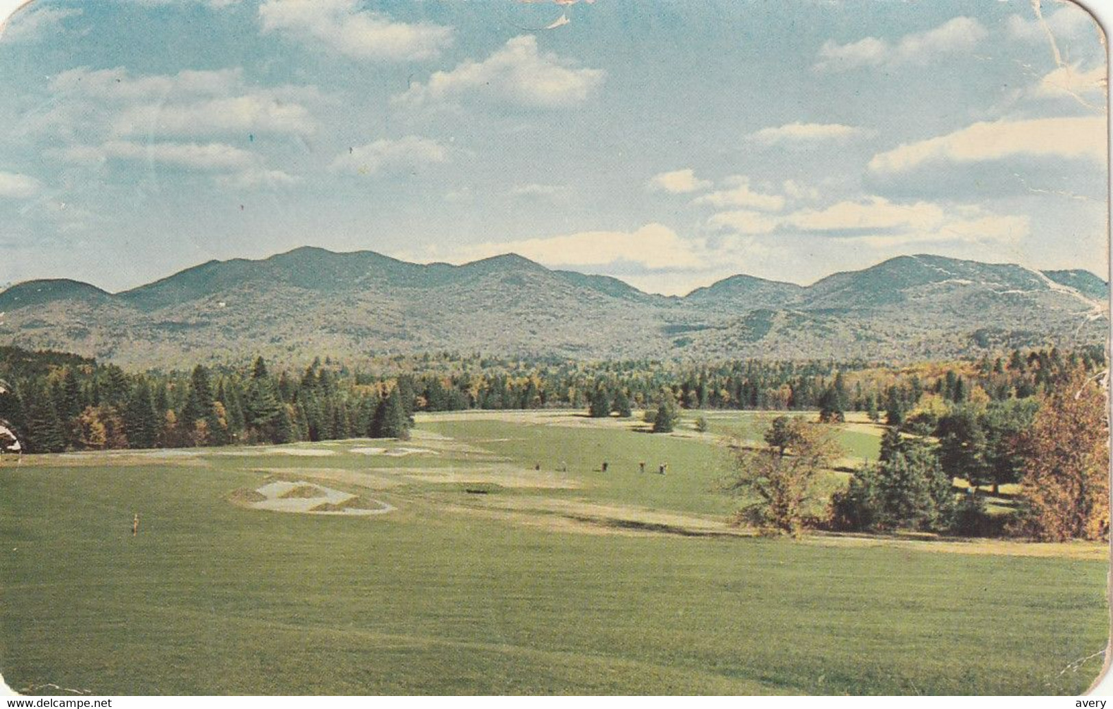 One Of The Beautiful Fairways At Lake Placid Club, Lake Placid In The Adirondacks, New York - Adirondack