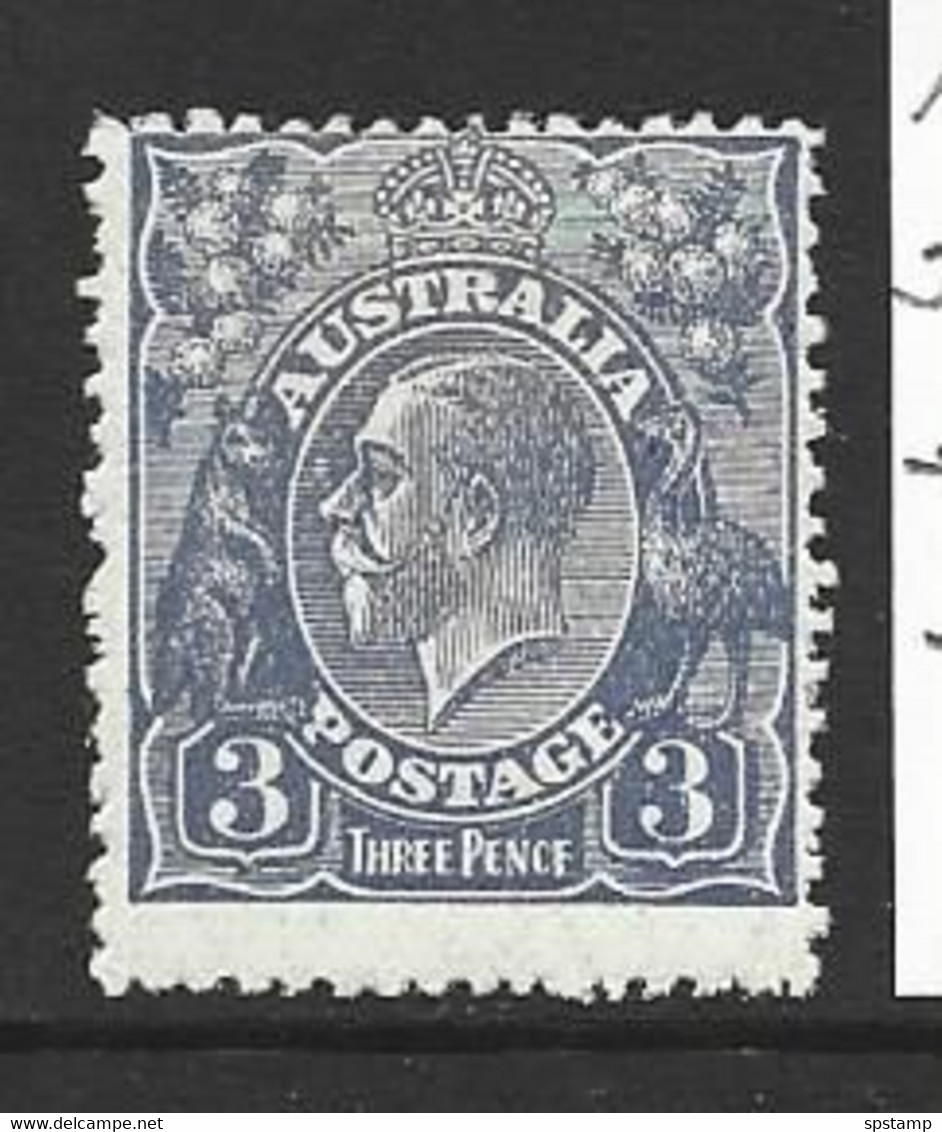 Australia 1926 - 1930 3d Dull Ultra KGV Definitive Die I Perf 13.5 X 12.5 Fine Mint , HR - Nuovi