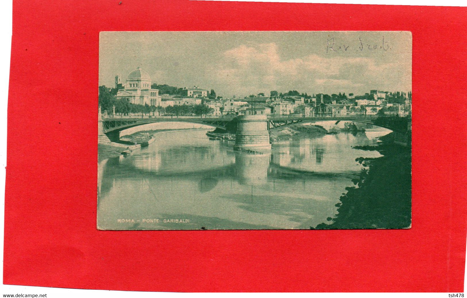 ITALIE---ROMA---Ponte Garibaldi--voir 2 Scans - Bridges