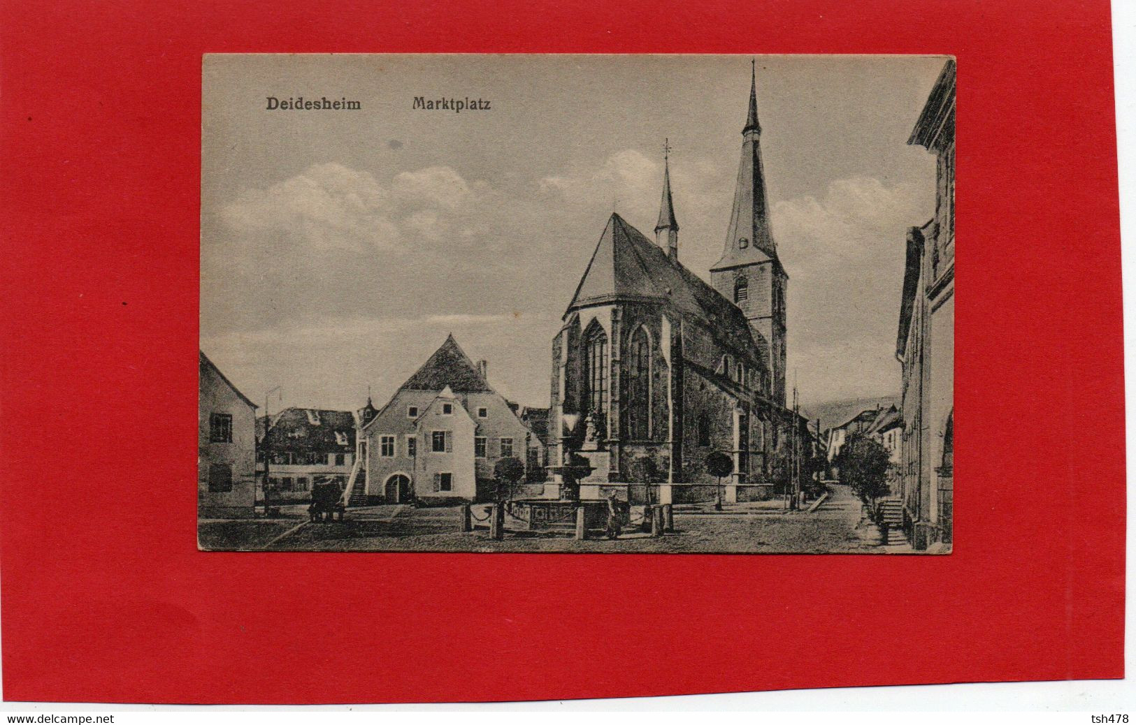 ALLEMAGNE----DEIDESHEIM----Marktplatz---voir 2 Scans - Deidesheim