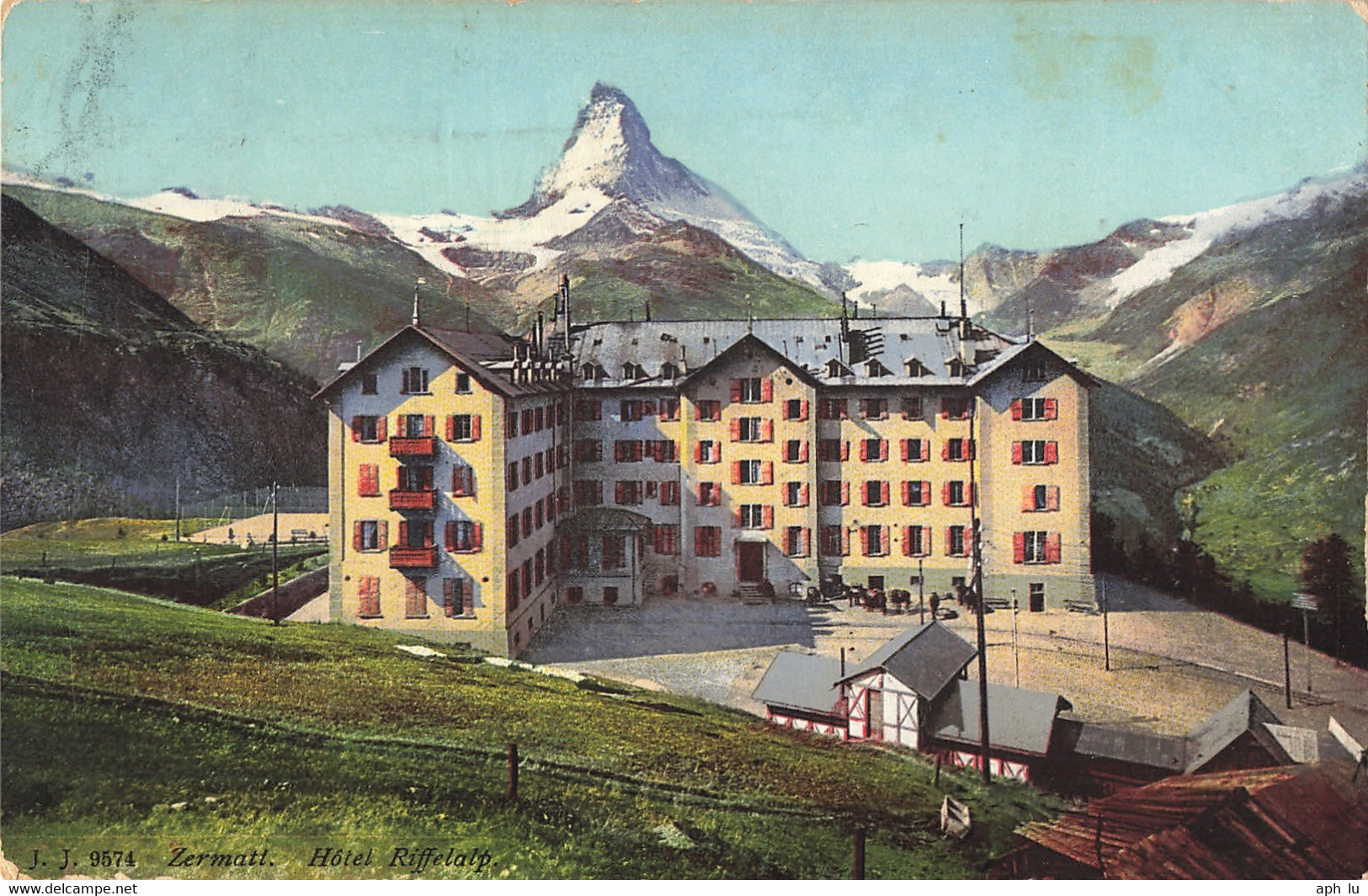 86E/8: Bahnpost: RÉGIONAL / VIÈGE - ZERMATT (BP1131) - Chemins De Fer