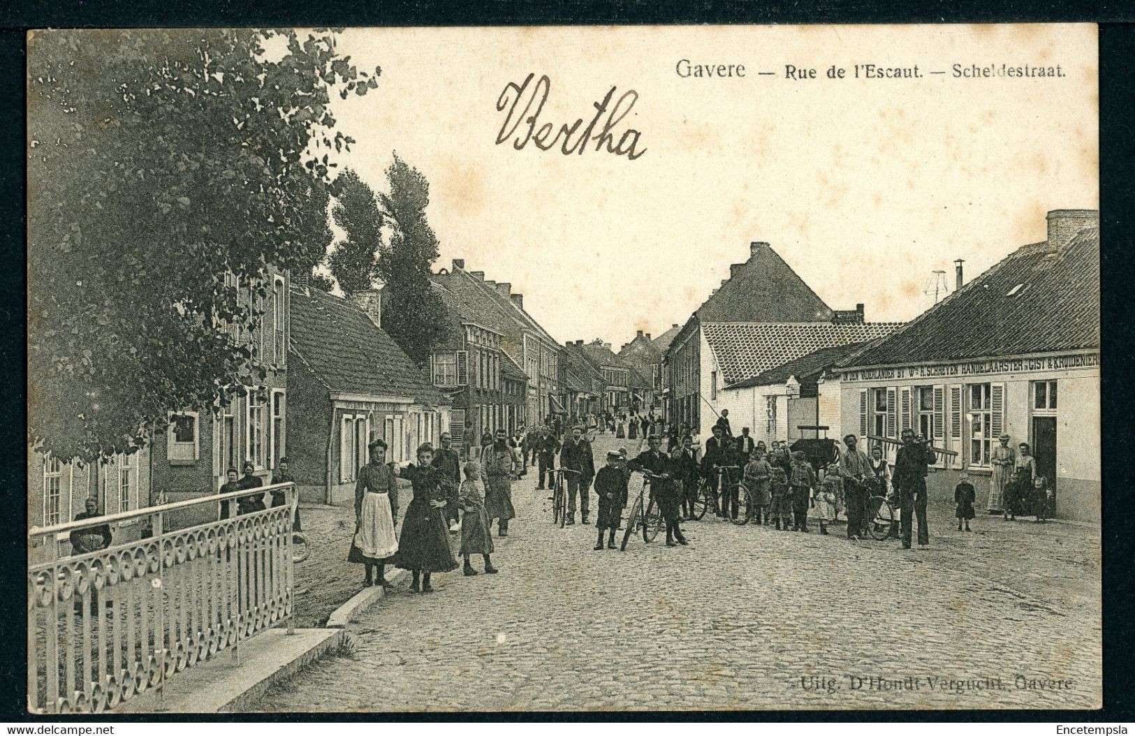 CPA - Carte Postale - Belgique - Gavere - Rue De L'Escaut - Scheldestraat (CP22252OK) - Gavere