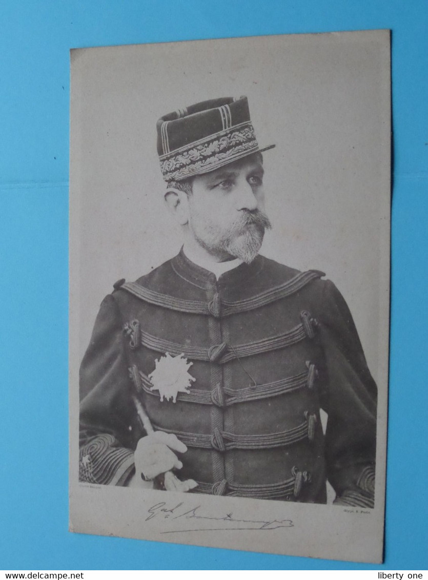 Petit Lot Photos Militaires Français ( Photo format +/- CABINET > Voir SCANS svp ) 6 Pcs. ( Photo / Publi ) !