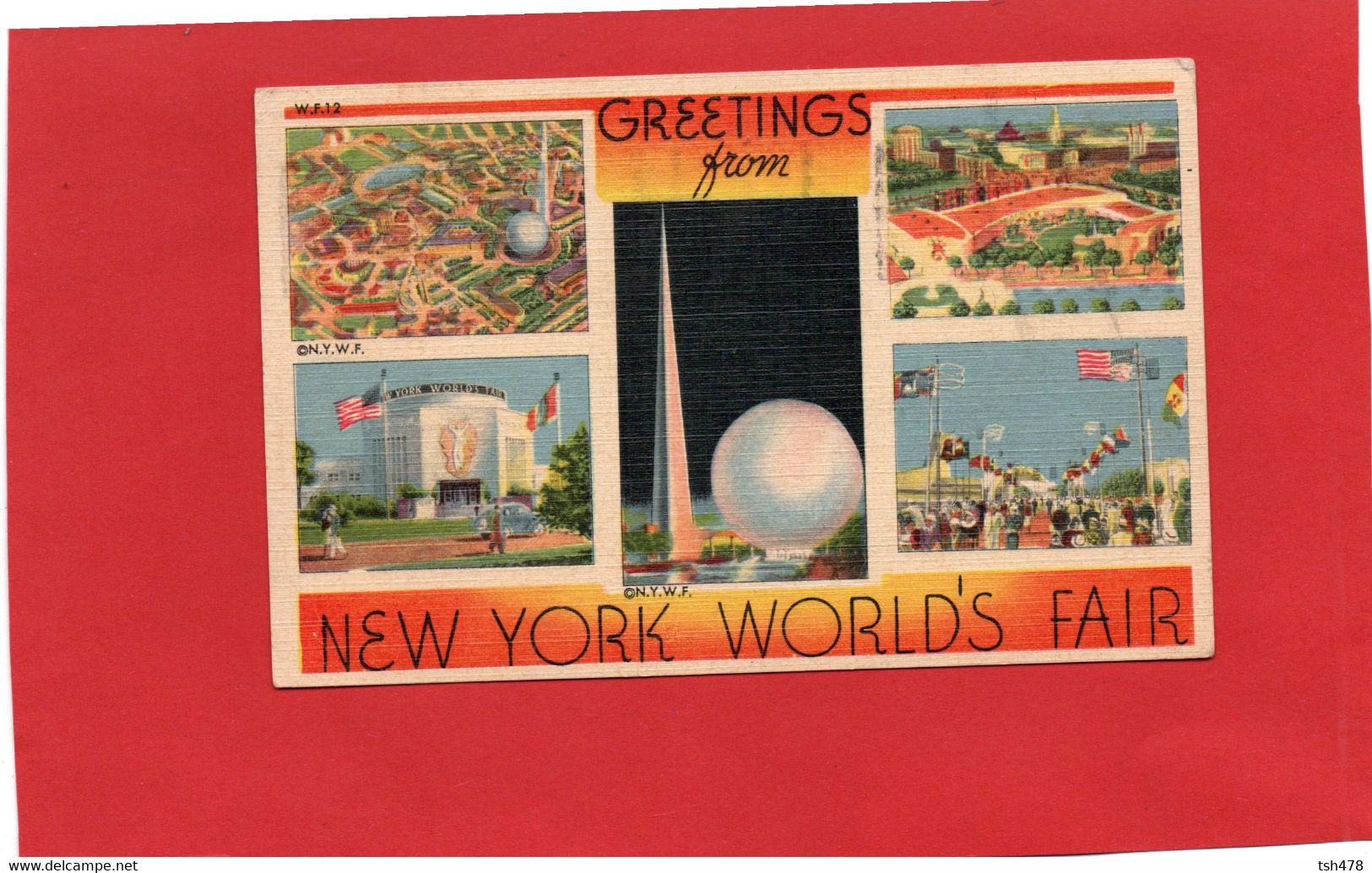 ETATS-UNIS---GREETINGS From NEW YORK WORLD'S FAIR---Multi-vues--voir 2 Scans - Expositions