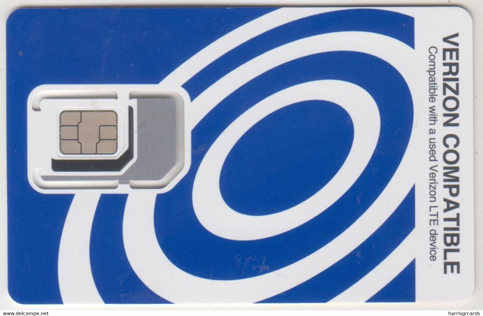 USA - Verizon Compatible Circles, Verizon GSM Card , Mint - [2] Chip Cards
