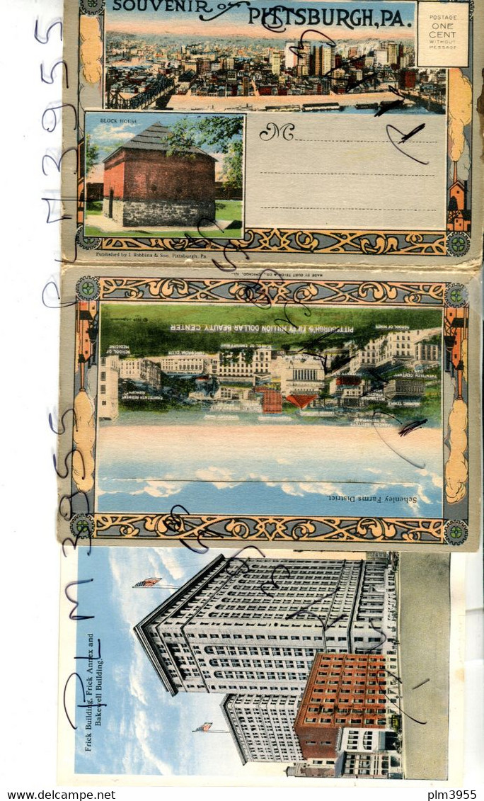 USA     Older Souvenir Folder Of  18 Views  AKRON OHIO  City Of Opportunity - Akron