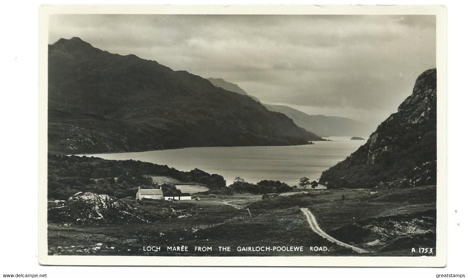 Scotland Ross Rp Loch Maree From The Gairloch-poolewe Road Unused - Ross & Cromarty