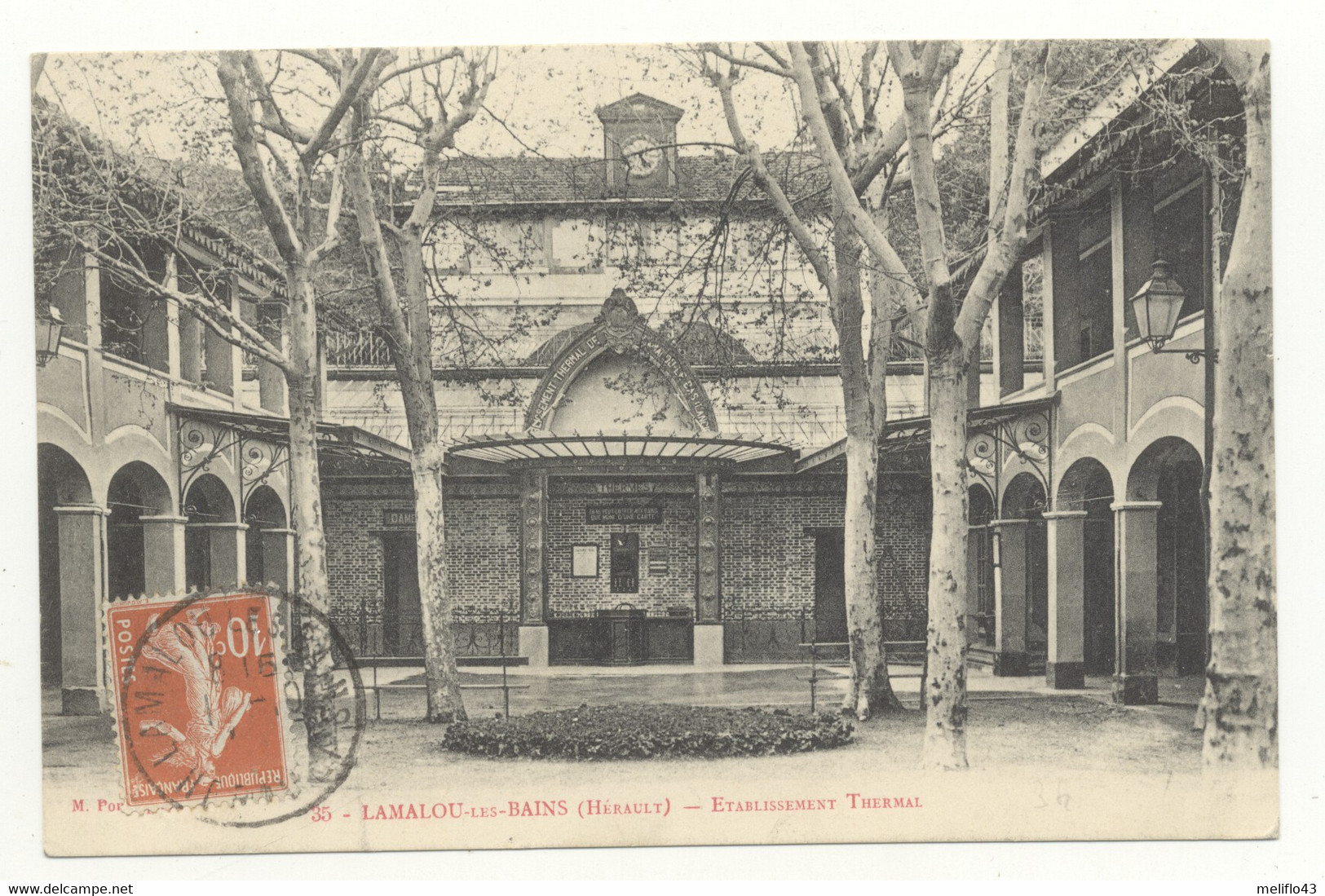 34 / CPA - Lamalou Les Bains - Etablissement Thermal - Lamalou Les Bains