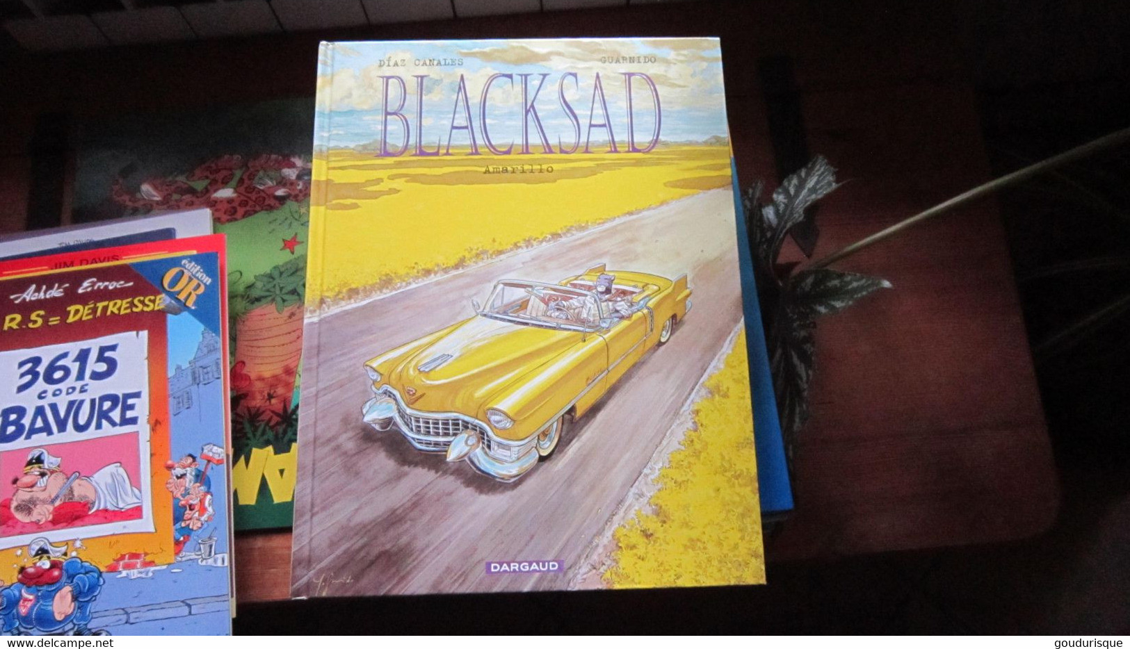 EO BLACKSAD T5 AMARILLO  CANALES   GUARNIDO  DARGAUD - Blacksad