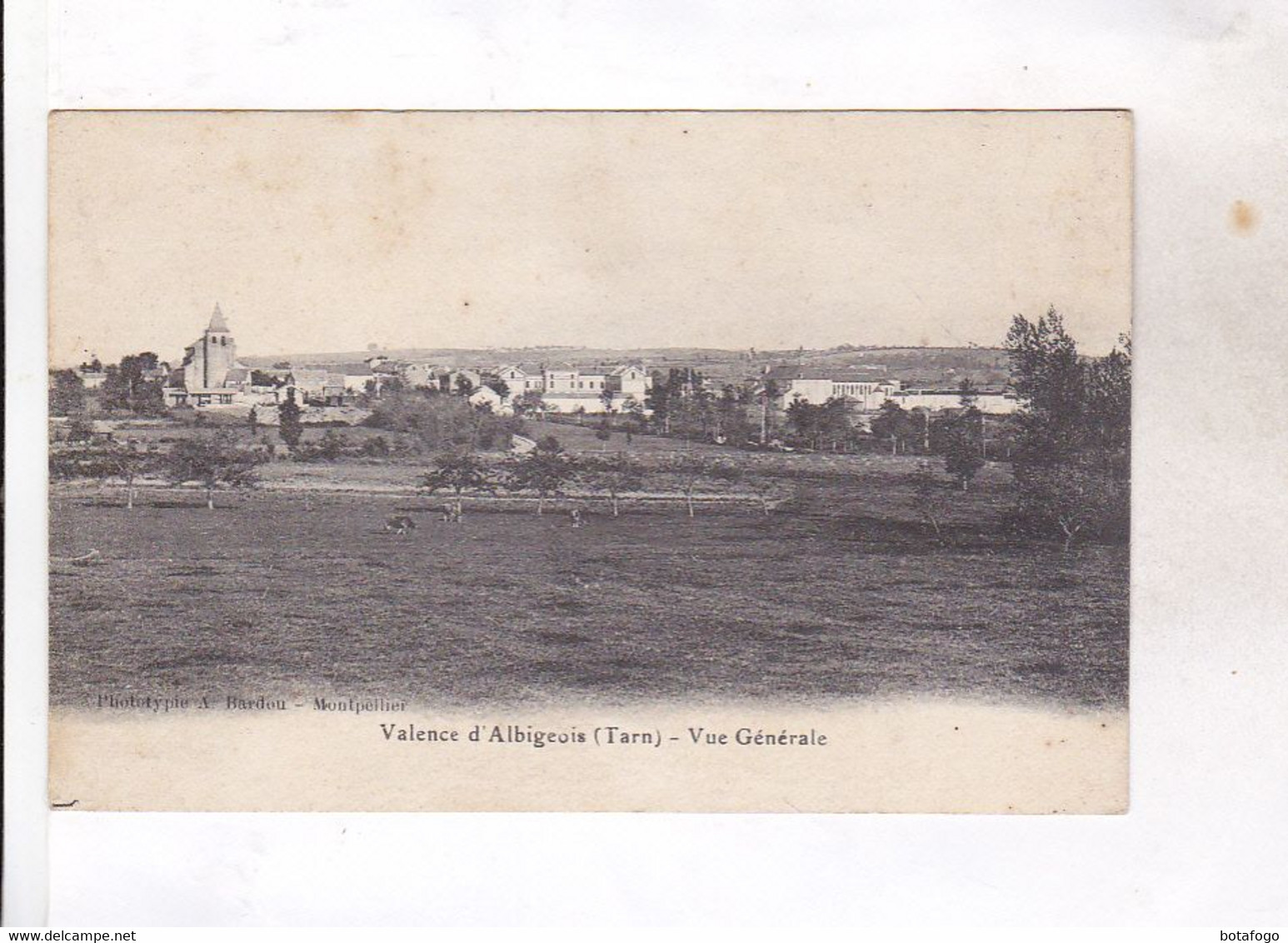 CPA DPT 81 VALENCE D ALBIGEOIS, - Valence D'Albigeois