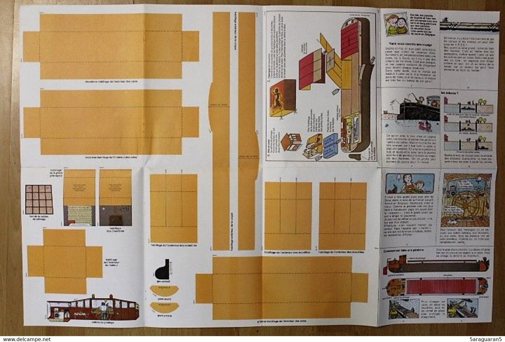 DIORAMA / MAQUETTE - La Péniche - Autres & Non Classés