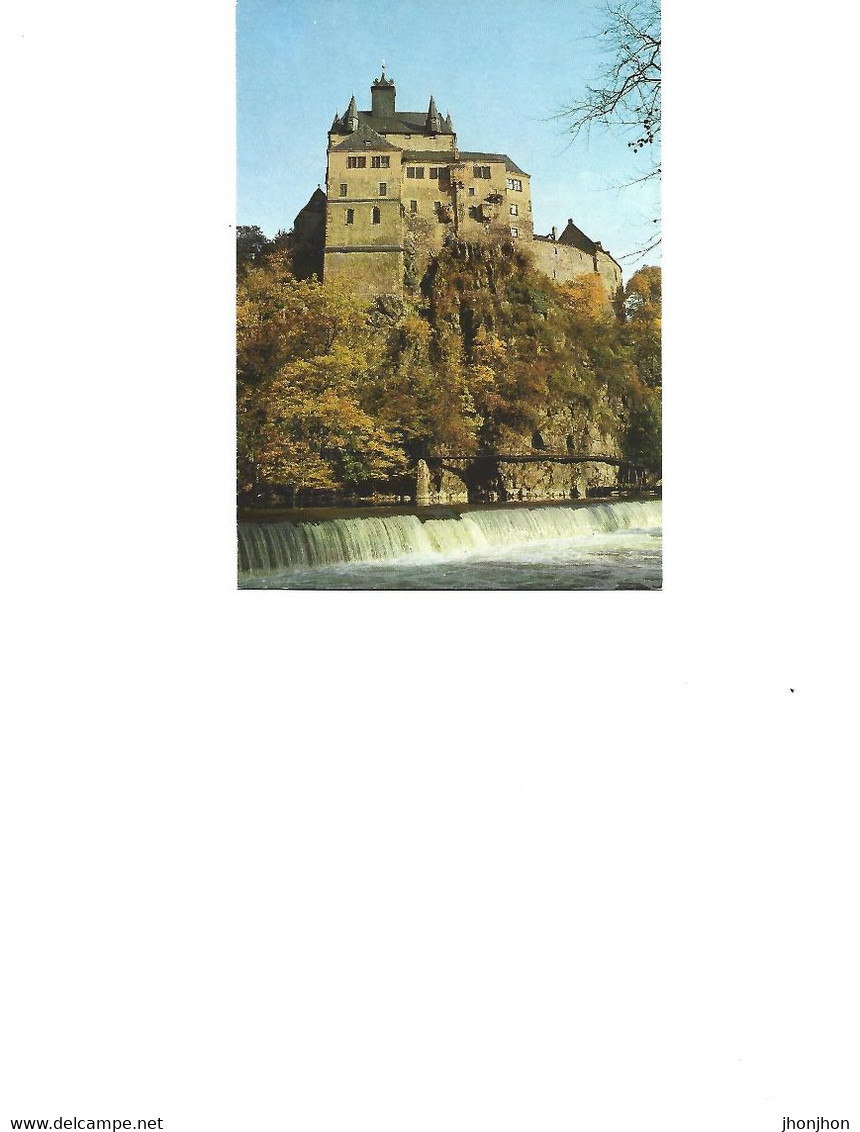 Germany - Postcard Unused - Hainichen -  Kriebstein Castle - Hainichen