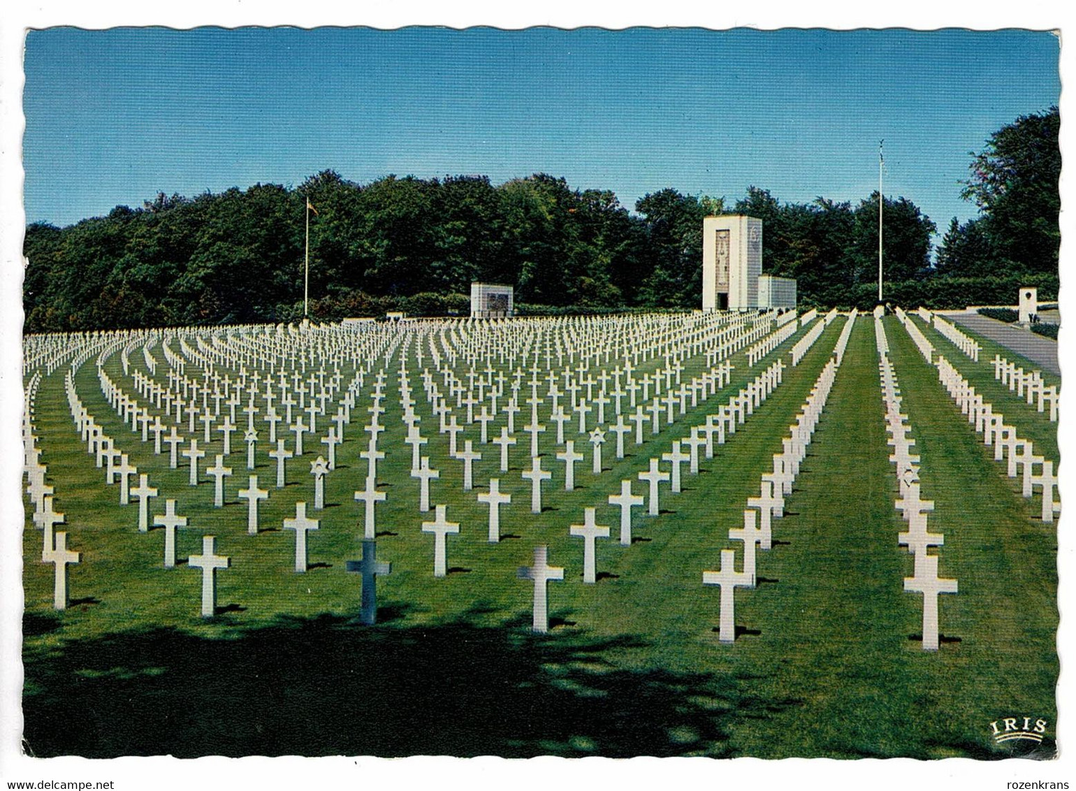 Luxembourg  American Cemetery And Memorial Military War Grave Battle Of The Bulge Ardennes Offensive WW2 WWII - Cimiteri Militari