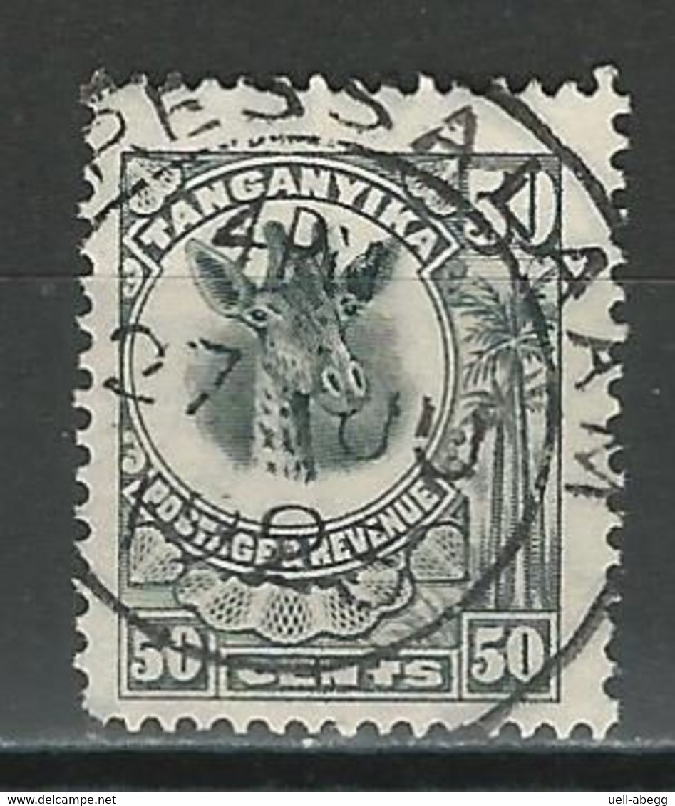 Tanganyika SG 81, Mi 74 O Used - Tanganyika (...-1932)