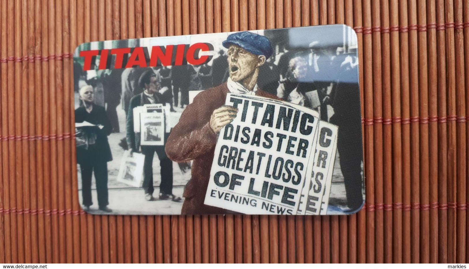 Titanic Prepaidcard  (Mint,New )Rare - Bateaux