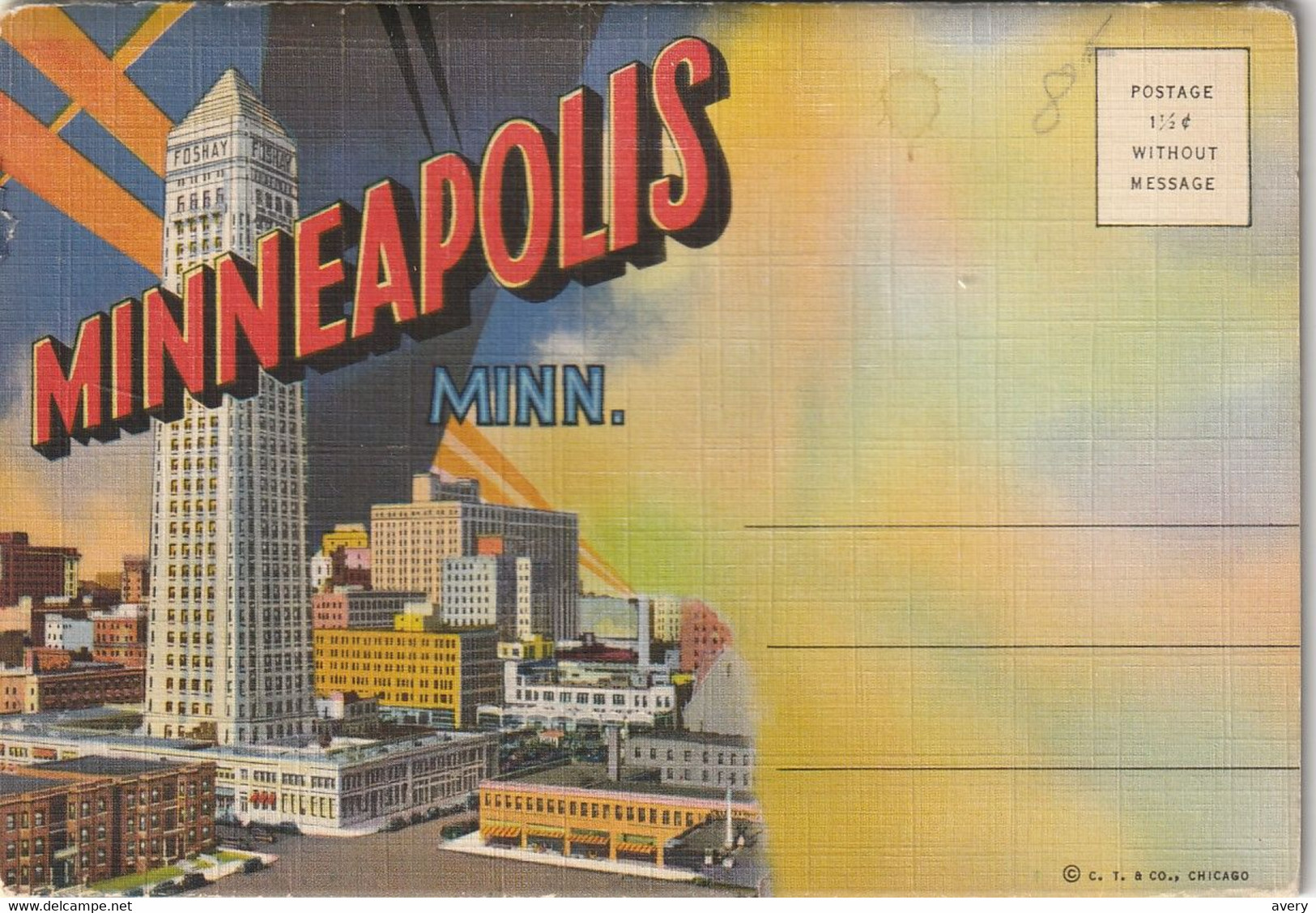 Souvenir Folder Of Minneapolis, Minnesota - Minneapolis