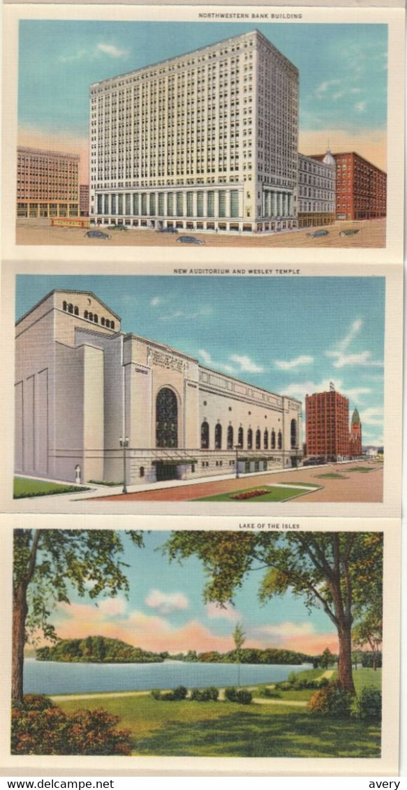 Souvenir Folder Of Minneapolis, Minnesota - Minneapolis