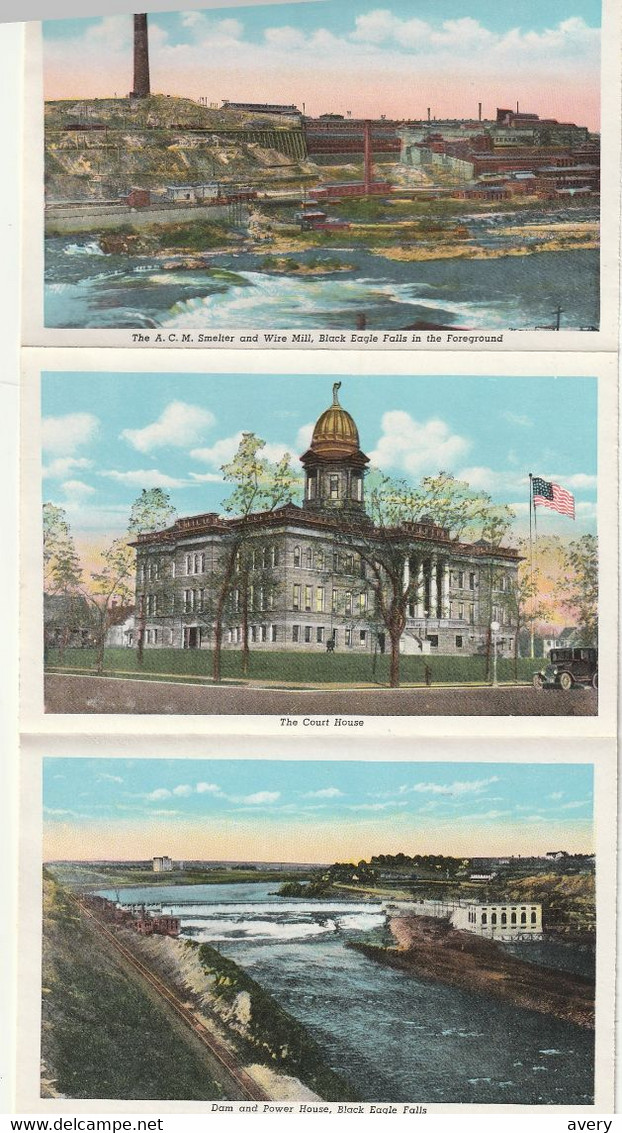 Souvenir Folder Of Great Falls, Montana - Great Falls