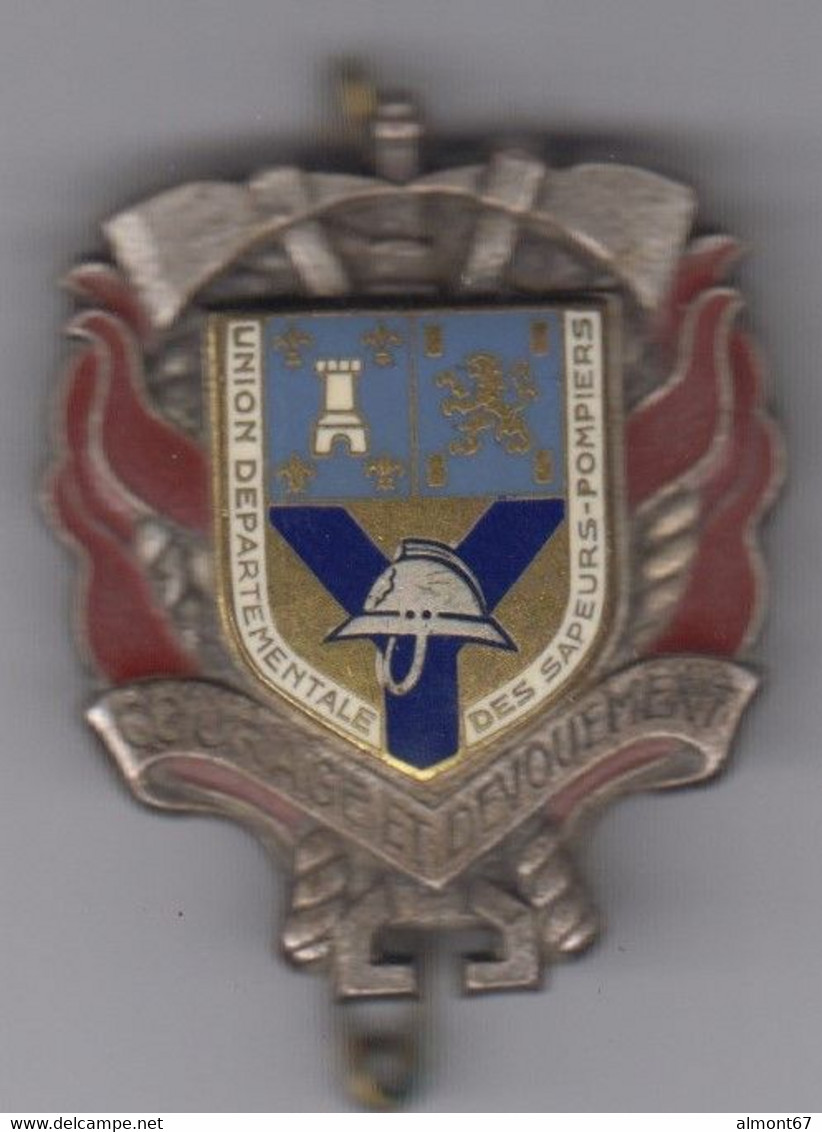 Union Départementale Des Sapeurs Pompiers - Insigne  Drago Paris - Pompiers