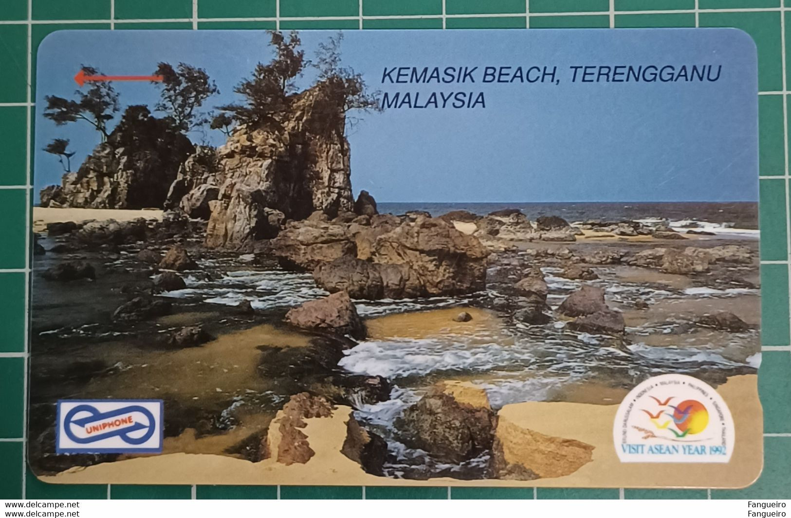 MALAYSIA USED PHONECARD SEASCAPE - Malaysia