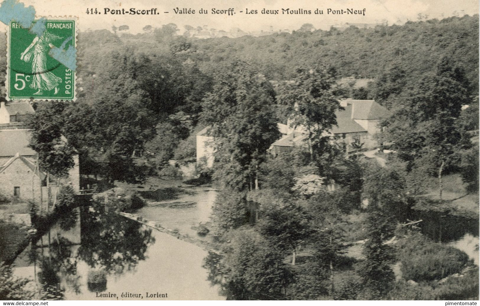 PONT SCORFF VALLEE DU SCORFF LES DEUX MOULINS DU PONT NEUF - Pont Scorff