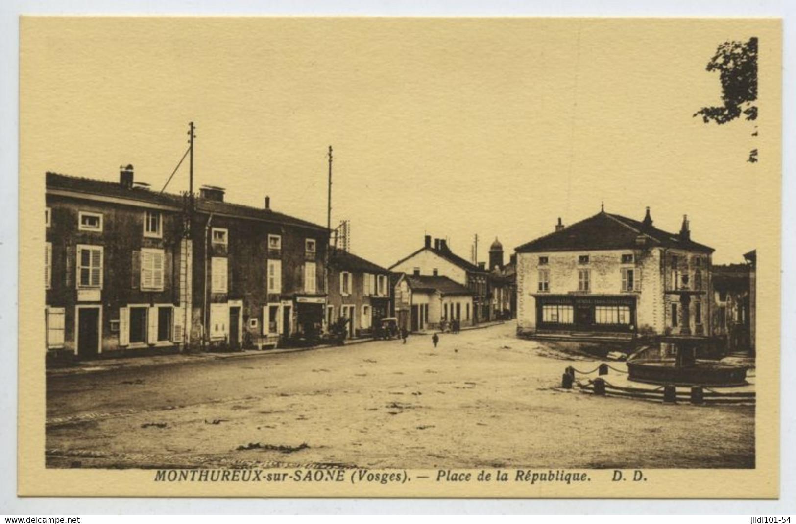 Monthureux Sur Saone - Place De La République - Monthureux Sur Saone