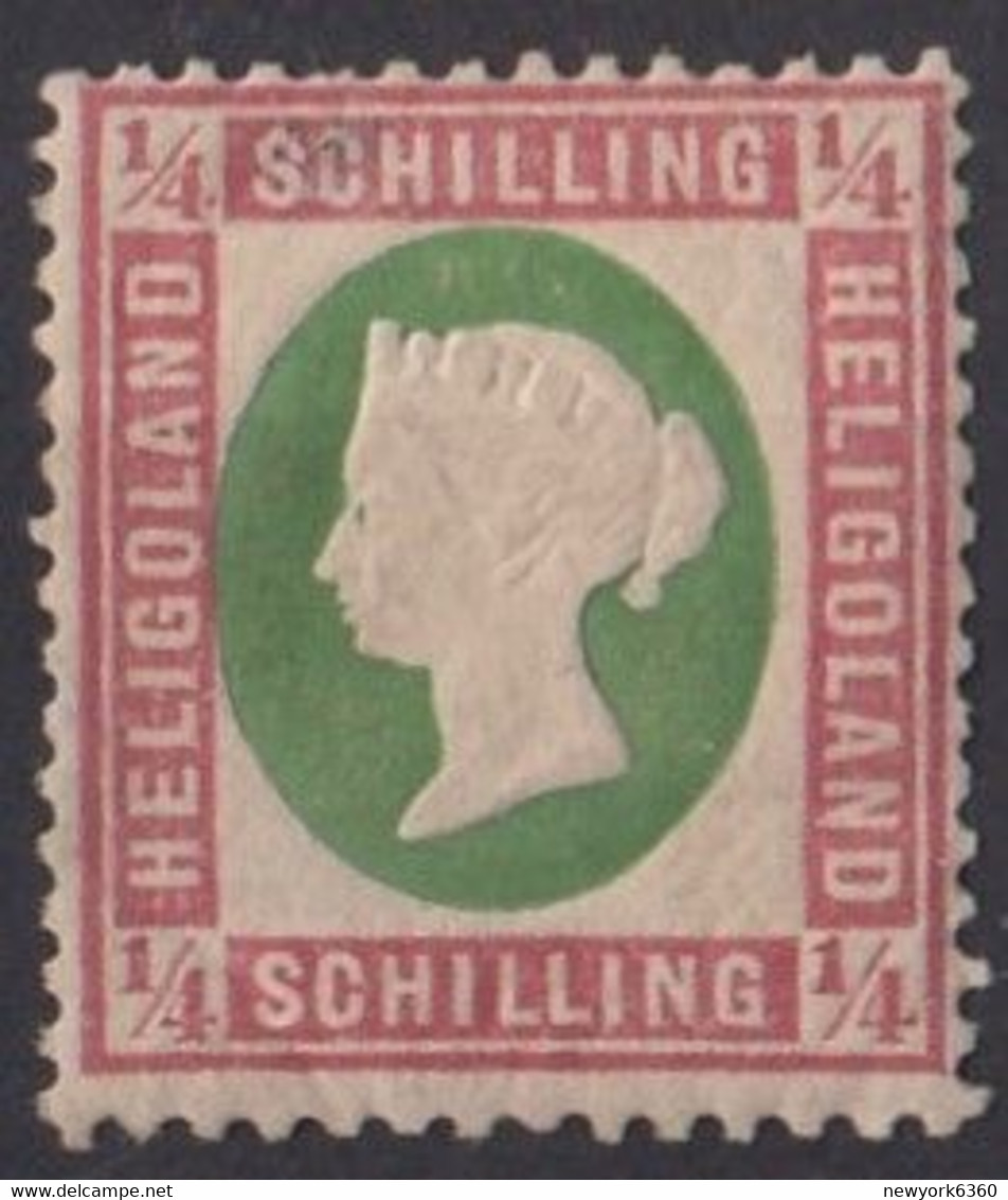 1869 HELIGOLAND N* 5 - Heligoland (1867-1890)
