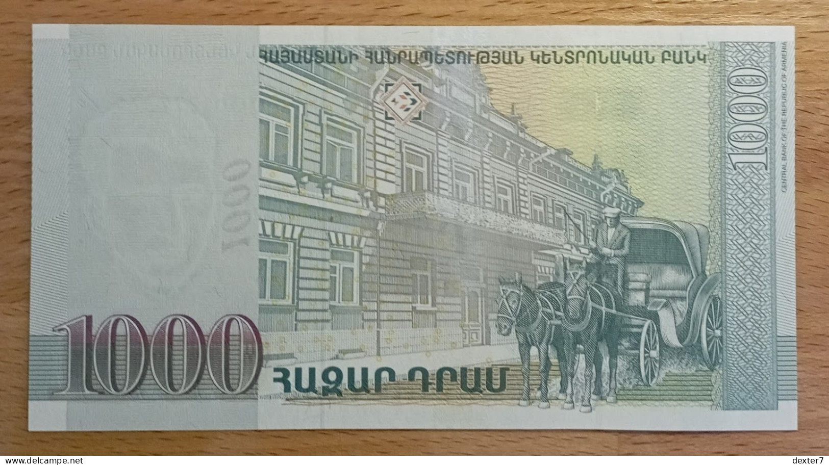 Armenia 1000 Dram 2015 UNC FdS - Arménie