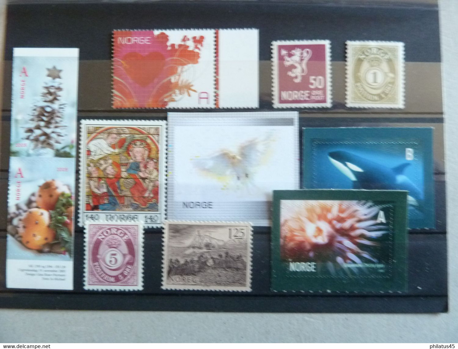 NORVEGE  LOT DE TIMBRES NEUFS **/* TOUS DIFFERENTS - Colecciones