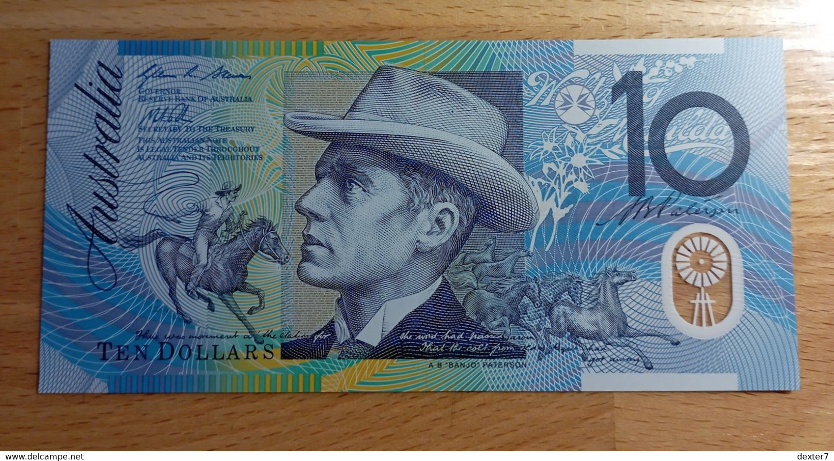 Australia 10 Dollars 1993-2015 UNC FdS 2012-2013 Stevens Parkinson - 2005-... (polymère)