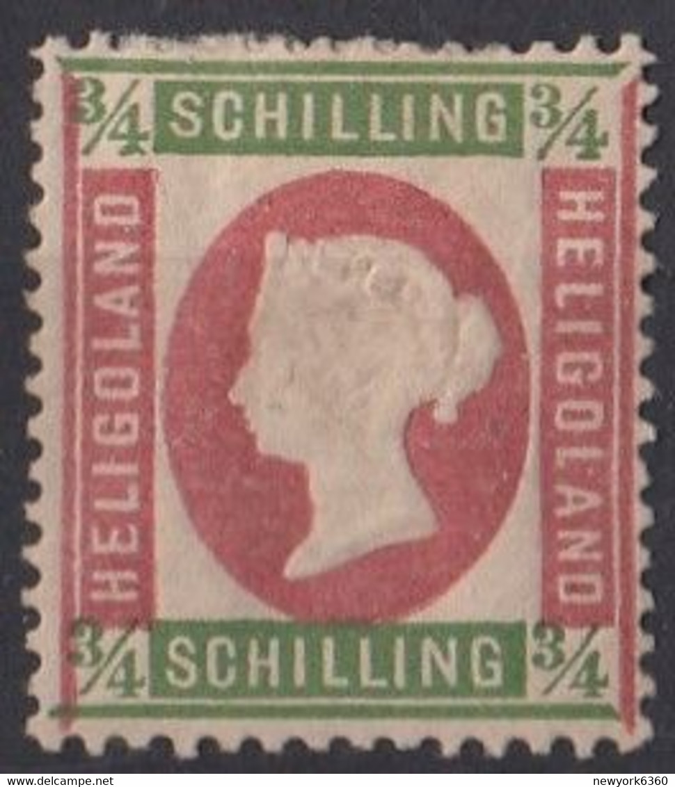 1869 HELIGOLAND N* 7 - Heligoland (1867-1890)