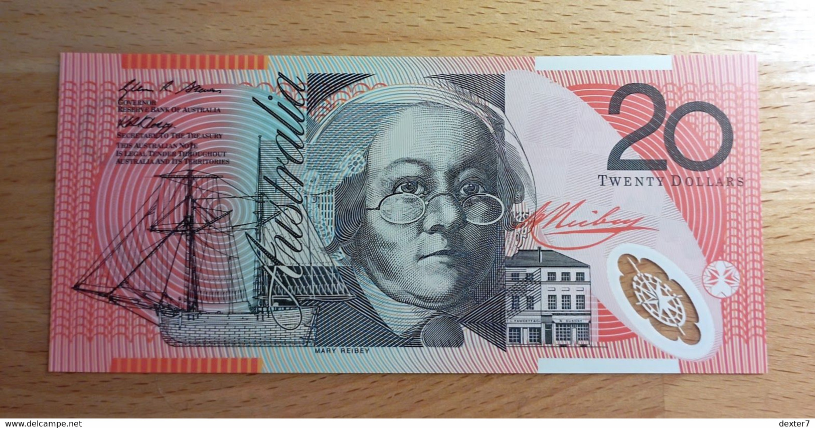 Australia 20 Dollars 1994-2013 UNC FdS Stevens Henry 2007-2010 Polymer - 2005-... (billetes De Polímero)