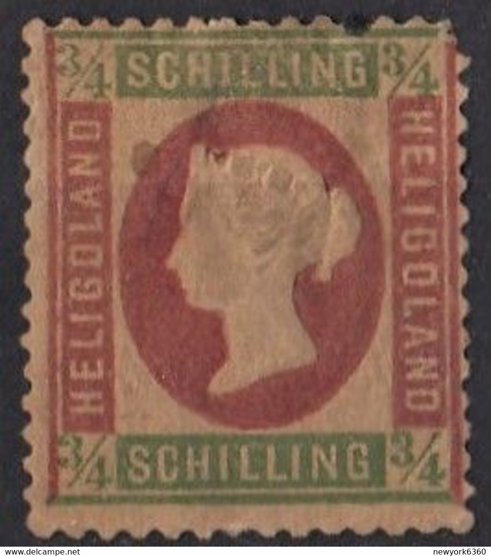 1869 HELIGOLAND Obl 7 ?? - Heligoland (1867-1890)