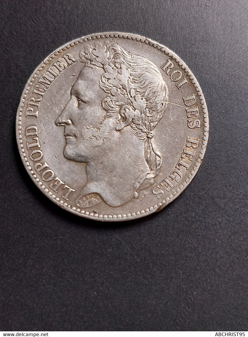 LEOPOLD PREMIER 5 FRANCS 1849 - 5 Francs